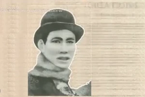 Phim tài liệu “Nguyễn Tất Thành - Những dấu ấn lịch sử” được chiếu trong dịp này