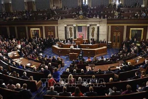 Toàn cảnh phiên họp Quốc hội Mỹ tại Washington, DC. Ảnh: AFP/TTXVN