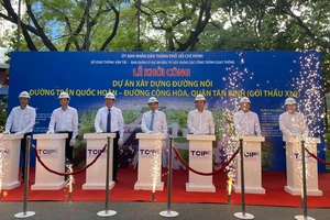 Khởi công xây dựng đường nối đường Trần Quốc Hoàn - đường Cộng Hòa với Nhà ga T3
