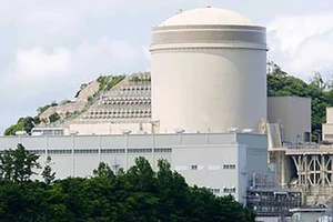Một lò phản ứng sản xuất điện hạt nhân tại Nhật Bản