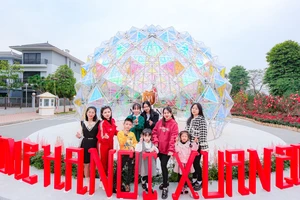 Trải nghiệm “Vũ trụ tết diệu kỳ” tại đường hoa Home Hanoi Xuan 2023
