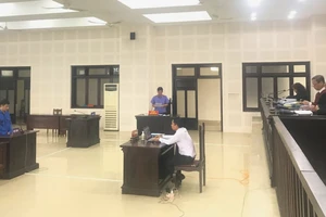 Bị cáo Nguyễn Đức Tài tại phiên tòa