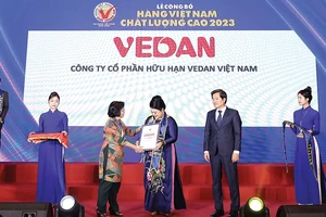 Vedan Việt Nam tiếp tục giữ vững danh hiệu "Hàng Việt Nam Chất lượng cao" năm 2023 