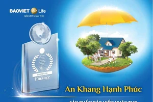Sản phẩm An Khang Hạnh Phúc của Tổng Công ty Bảo Việt Nhân thọ đạt danh hiệu Thương hiệu Quốc gia 2022 và Sản phẩm bảo hiểm nhân thọ tốt nhất Việt Nam 2023