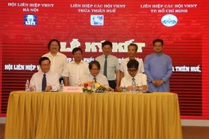 Thúc đẩy hợp tác trong lĩnh vực VHNT giữa TPHCM - Huế - Hà Nội