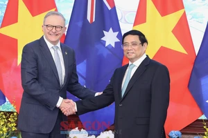 Thủ tướng Phạm Minh Chính đón và hội đàm với Thủ tướng Australia Anthony Albanese