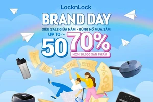 LocknLock BRAND DAY - Siêu sale giữa năm bùng nổ mua sắm ưu đãi tới 70% tại F2C Long Hậu