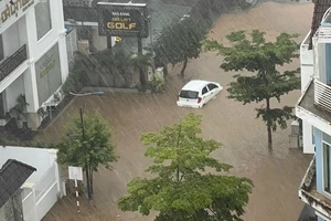 Đà Lạt: Nhiều khu vực bị ngập sau trận mưa lớn