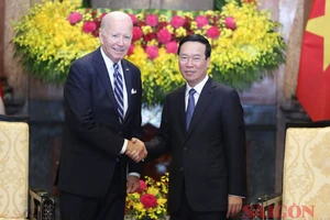 Chủ tịch nước Võ Văn Thưởng tiếp và chủ trì tiệc chiêu đãi Tổng thống Joe Biden