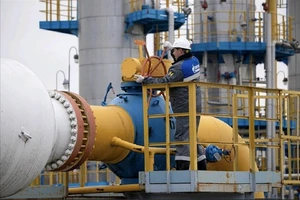 Cơ sở lưu trữ khí đốt của Gazprom ở Kasimov, Nga