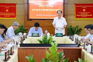 Đồng chí Lê Thanh Liêm phát biểu chỉ đạo tại hội nghị