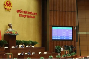 Quốc hội vừa chính thức thông qua Nghị quyết về Kế hoạch phát triển kinh tế - xã hội năm 2024. Ảnh: QUANG PHÚC