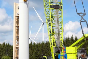 Turbine điện gió bằng gỗ cao nhất thế giới