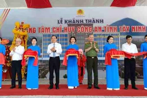 Khánh thành Trung tâm chỉ huy Công an tỉnh Tây Ninh