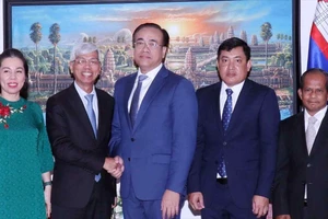 Lãnh đạo TPHCM chúc mừng Tết cổ truyền Campuchia