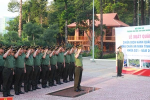 Lễ xuất quân chiến dịch hành quân xanh