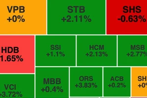 Cổ phiếu chứng khoán tăng mạnh bất chấp dòng tiền yếu