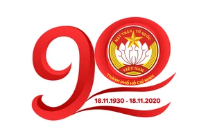 Biểu trưng 90 năm thành lập MTTQ Việt Nam