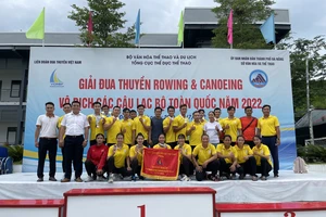 Đội tuyển canoeing TPHCM giành vị trí nhất toàn đoàn tại giải vô địch các CLB toàn quốc năm 2022