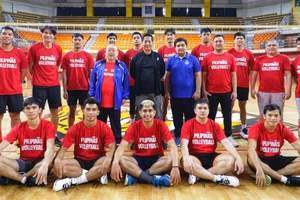 Đội tuyển bóng chuyền nam Philippines tập trung cho SEA Games 32