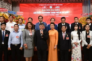Chủ tịch HTF Nguyễn Văn Hiếu phát biểu ra mắt Ban chấp hành Liên đoàn taekwondo TPHCM nhiệm kỳ II (2023-2028)
