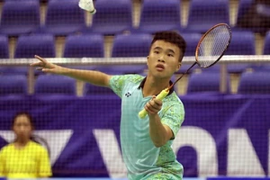 Nguyễn Hải Đăng được bộ môn cầu lông TPHCM tạo điều kiện dự các giải quốc tế, tích điểm giành vé Olympic. Ảnh: DŨNG PHƯƠNG 
