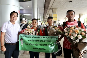 Đội tuyển U12 nam quần vợt Việt Nam giành hạng 3 Đông Nam Á. 