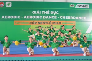 Sôi nổi giải Thể dục Aerobic – Aerobic Dance – Cheerdance tranh cúp Milo 2024