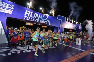 Hơn 7.000 VĐV Run To Live 2024 chung tay góp sức vì cộng đồng. Ảnh: DŨNG PHƯƠNG 