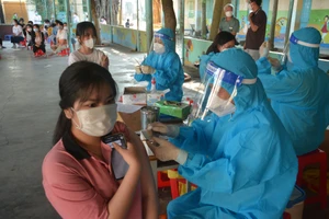 Bình Phước: 48.506 trẻ được tiêm vaccine Pfizer-BioNTech mũi 1