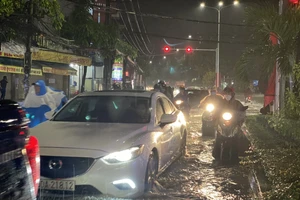 Đồng Nai: Mưa lớn, nhiều tuyến đường ngập nặng