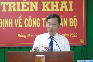 Phó Giám đốc Sở Y tế tỉnh Đồng Nai Lê Quang Trung điều hành hoạt động Sở Y tế 