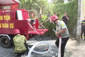 Biên Hoà thành lập tổ an toàn phòng chống chữa cháy gia đình 
