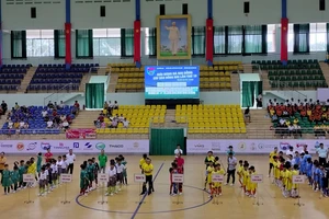 Khai mạc Giải bóng đá Nhi đồng - Cúp Báo Đồng Nai lần thứ 19