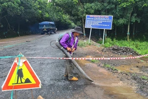 Đồng Nai: Thanh tra vụ thảm nhựa đường Sông Nhạn - Dầu Giây khi trời mưa