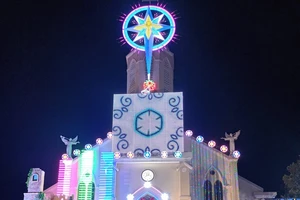 TP Biên Hòa lung linh trong đêm Giáng sinh