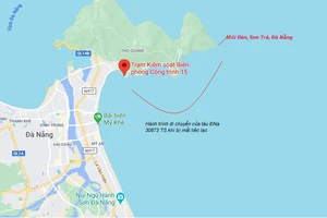Kịp thời cứu hai ngư dân Đà Nẵng bị nạn trên biển