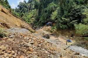Quảng Nam đánh sập 75 hầm vàng tại Vườn Quốc gia Sông Thanh