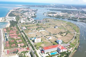 Một góc đô thị biển TP Hội An (tỉnh Quảng Nam)