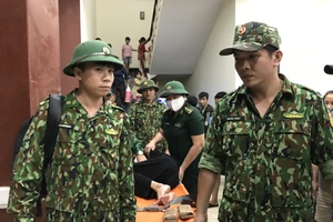 Bộ đội Biên phòng tỉnh Quảng Nam đưa bệnh nhân đi cấp cứu