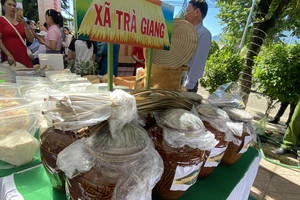 Hàng trăm đặc sản được giới thiệu tại ngày hội quảng bá các sản phẩm miền núi tỉnh Quảng Nam