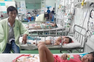 4 mẹ con bị ong vò vẽ đốt phải nhập viện trong tình trạng thương tích nặng