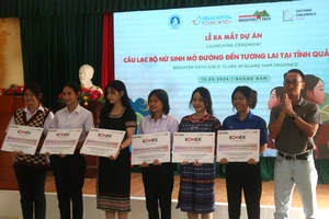 Quảng Nam ra mắt 6 CLB Nữ sinh mở đường đến tương lai