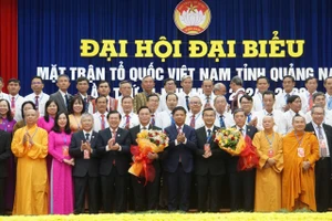 Ông Lê Trí Thanh tái đắc cử chức danh Chủ tịch Ủy ban MTTQ Việt Nam tỉnh Quảng Nam