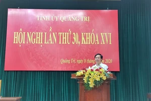 Bí thư Đông Hà được bầu giữ chức Phó Bí thư Tỉnh ủy Quảng Trị