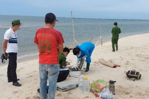 Quảng Trị: Phát hiện một thi thể trôi dạt bờ biển