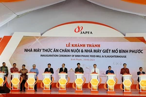 Lễ khánh thành hai nhà máy Japfa tại Bình Phước