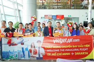 Vietjet mở đường bay thẳng từ Jakarta đến TPHCM thúc đẩy du lịch, giao thương giữa 2 thành phố