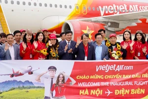 Vietjet khai trương đường bay thứ hai đến với Điện Biên mừng 70 năm Chiến thắng Điện Biên Phủ