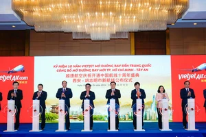 Vietjet công bố đường bay mới TPHCM - Tây An (Trung Quốc)